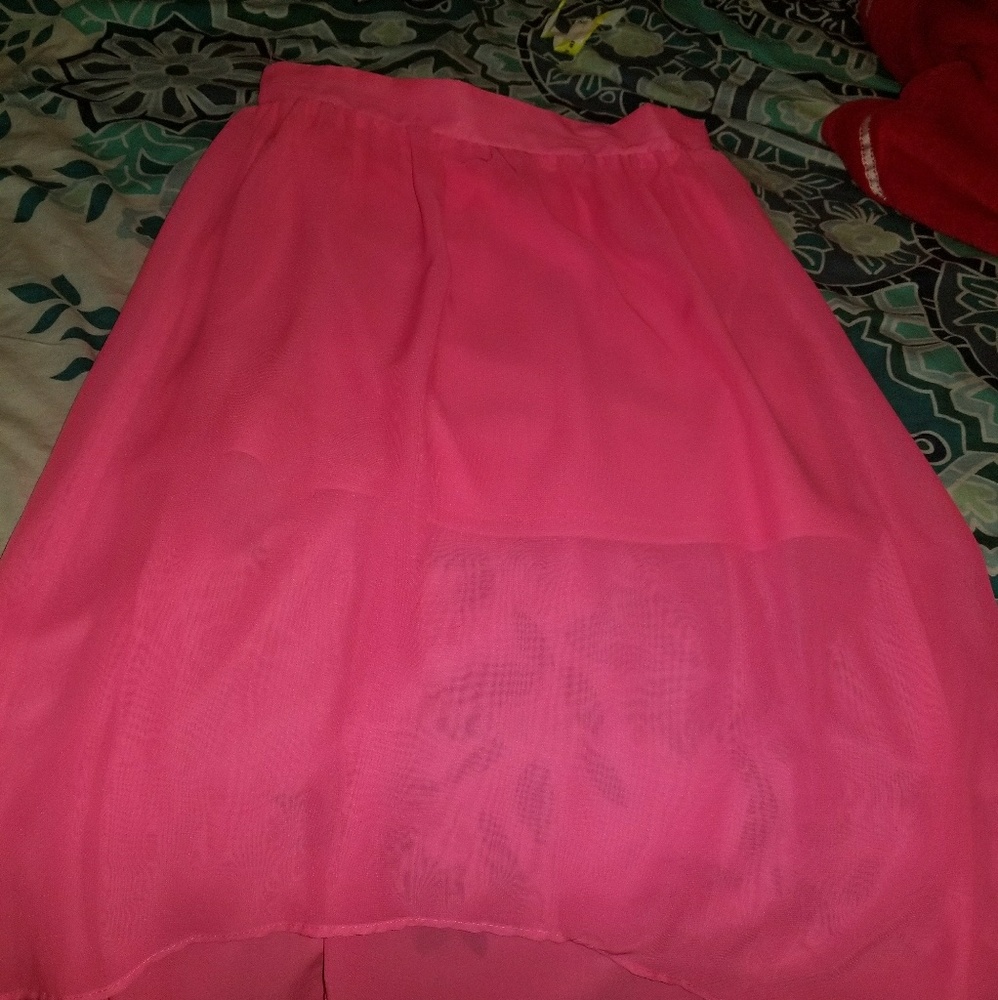 High low skirt